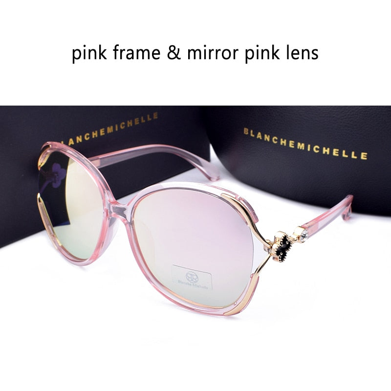 Oversized Polarized Sunglasses Women UV400 Gradient Lens Luxury Sun Glasses Vintage Ladies Sunglass Woman 2020 очки With Box