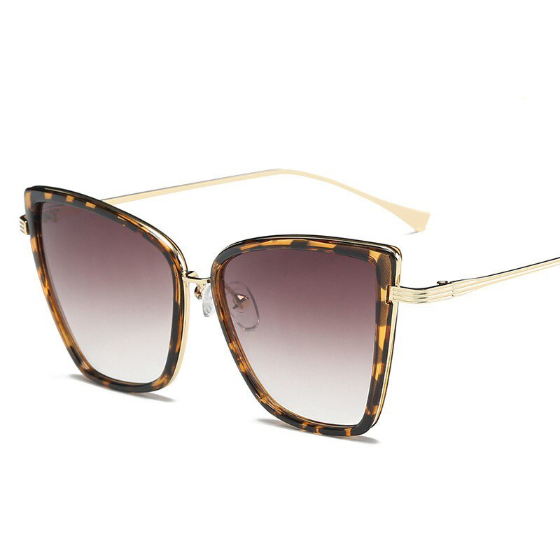 2022 New Brand Designer Cateye Sunglasses Women Vintage Metal Glasses –  Taalense